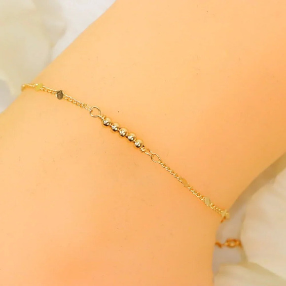 Minimalist Anklet, Sleek & Modern Design, Women’s Fashion, YC110311-A - Picture 6 of 10